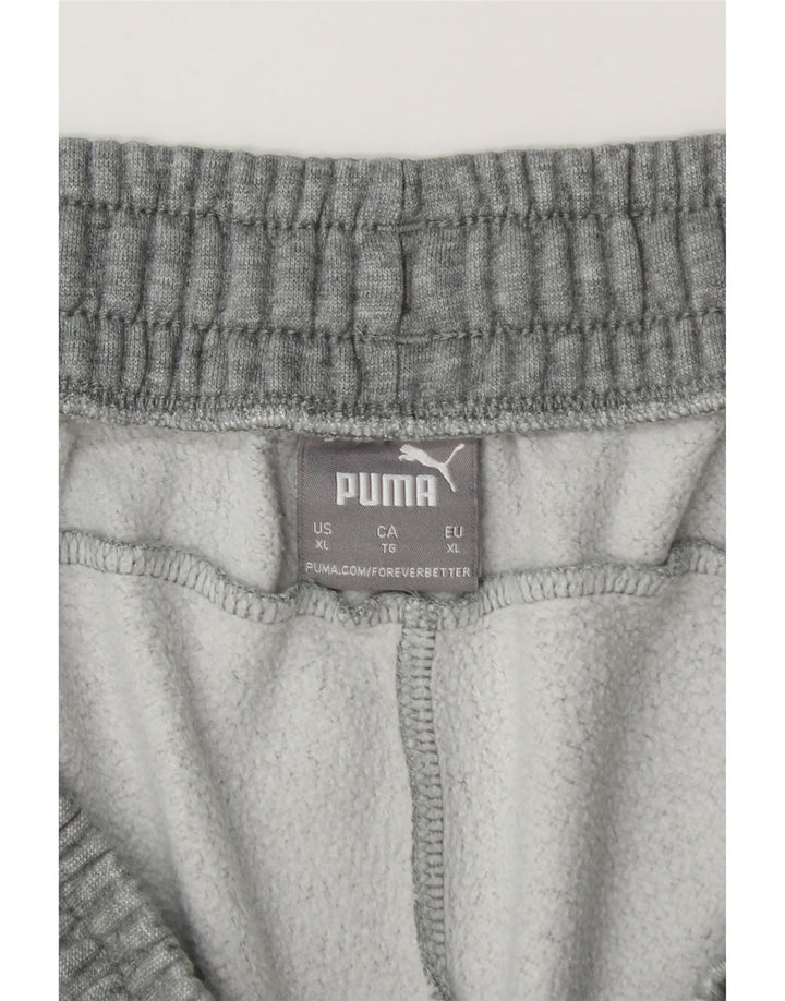 Puma muške trenirke XL sive fleke