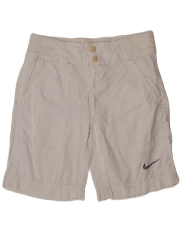 NIKE Chino kratke hlače za dječake 8-9 godina, male W26, bijeli pamuk