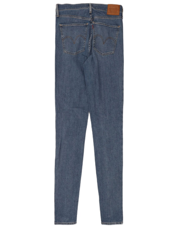 LEVI'S Ženske Mile High Super Skinny traperice W28 L34 Plavi pamuk