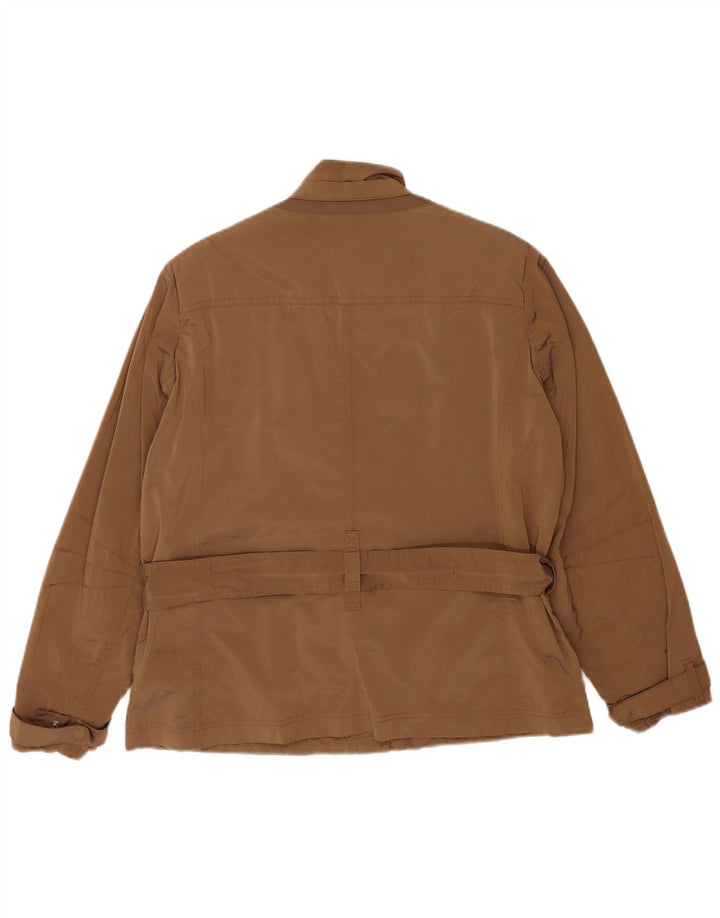 Geox ženska jakna Respira Utility UK 18 XL smeđi poliester