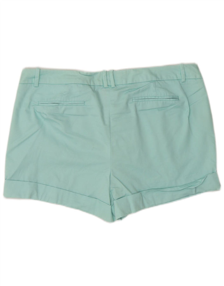 MOSSIMO Womens Casual Shorts US 16 2XL W38 Blue Cotton