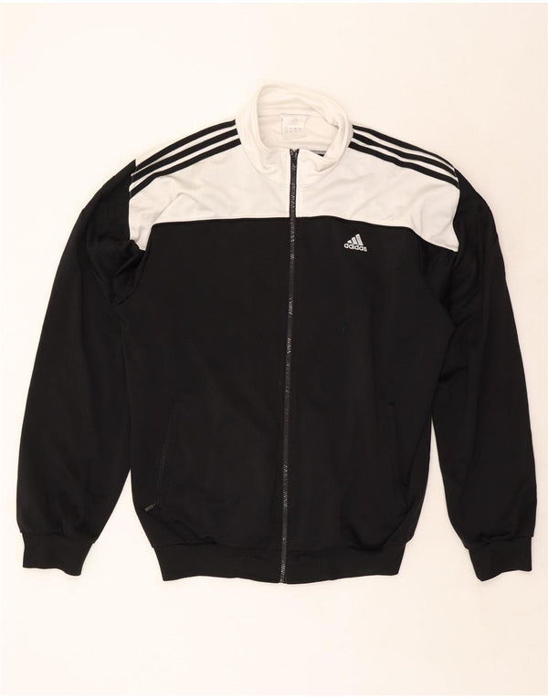 Adidas muška trenirka gornja jakna UK 48/50 XL crna boja poliester