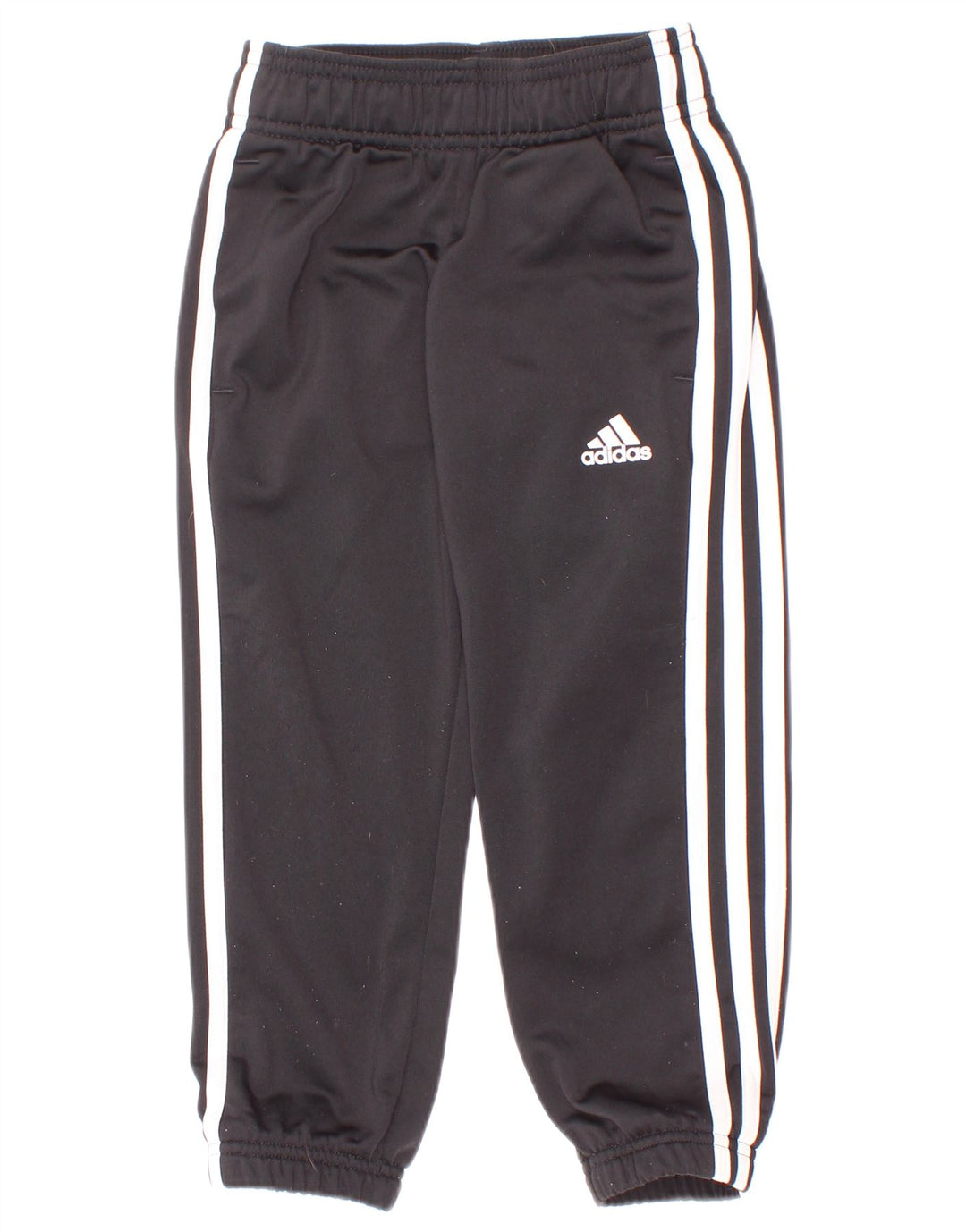 Adidas trenirka za dječake, hlače za trčanje, 3-4 godine, crni poliester