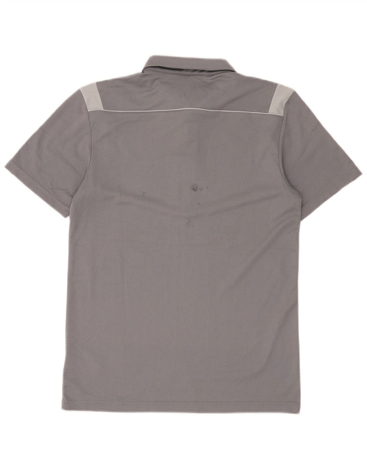 Adidas muška Climalite polo majica male sive boje od poliestera