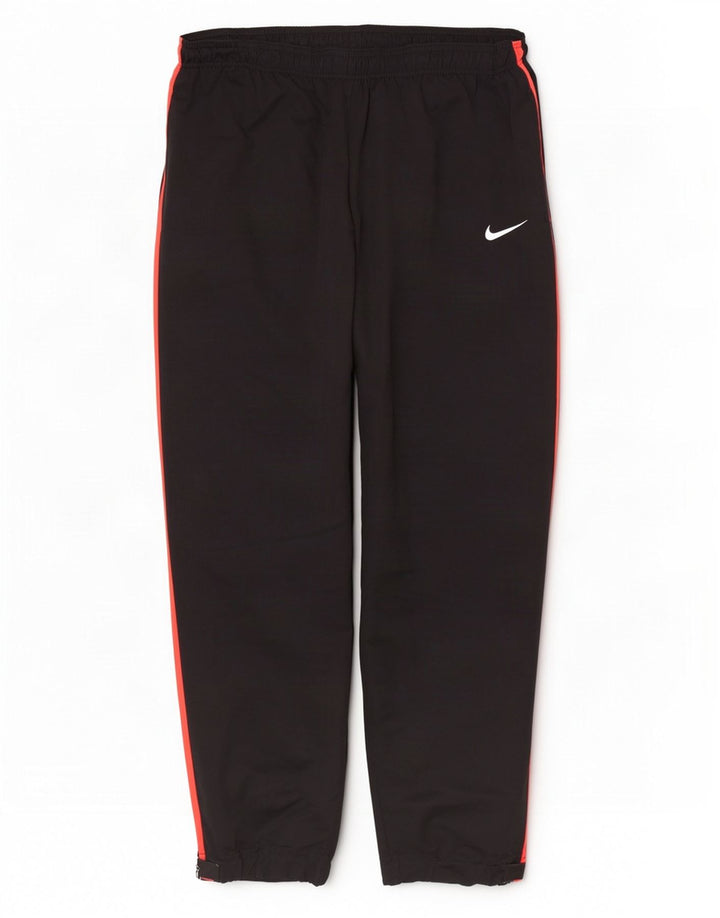 Nike muške grafičke vjetrovke hlače UK 44/46 XL crni poliester