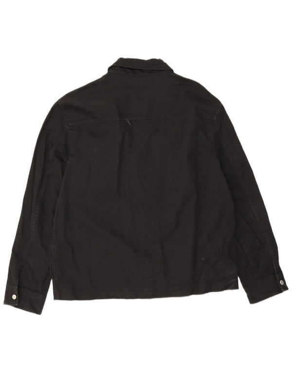Zara muška bomber jakna UK 42 XL crni pamuk