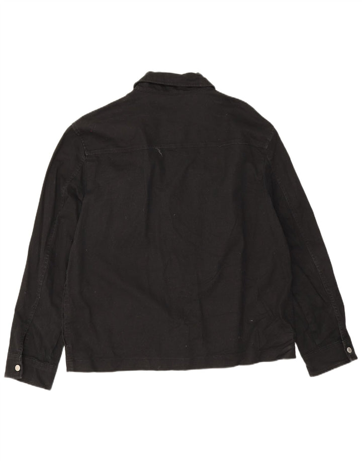 Zara muška bomber jakna UK 42 XL crni pamuk