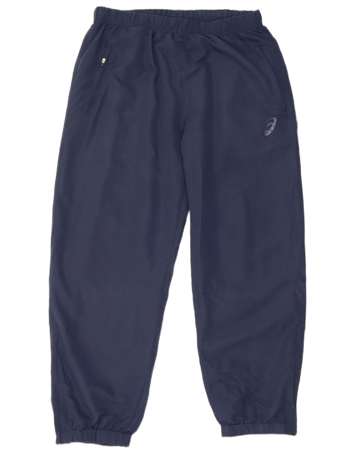 ASICS muške trenirke Hlače Joggers XL tamnoplavi poliester