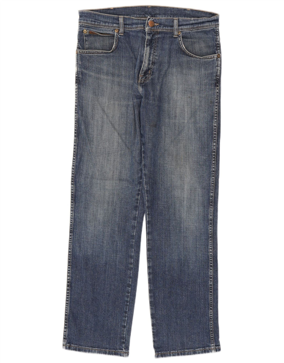Wrangler muške ravne traperice W32 L30 plave