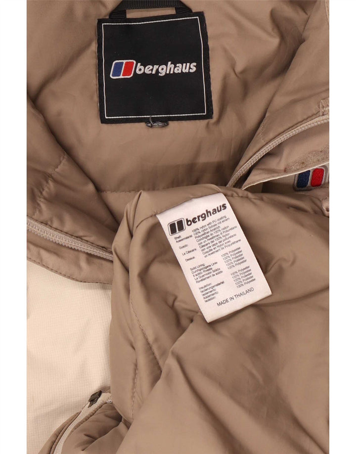 Berghaus ženska prevelika vjetrovka jakna UK 14 srednje bež boje