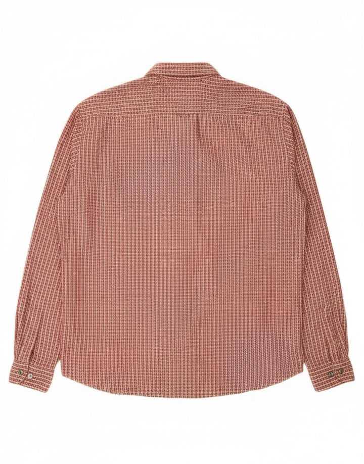 SALEWA muška flis majica XL crveni karirani poliester