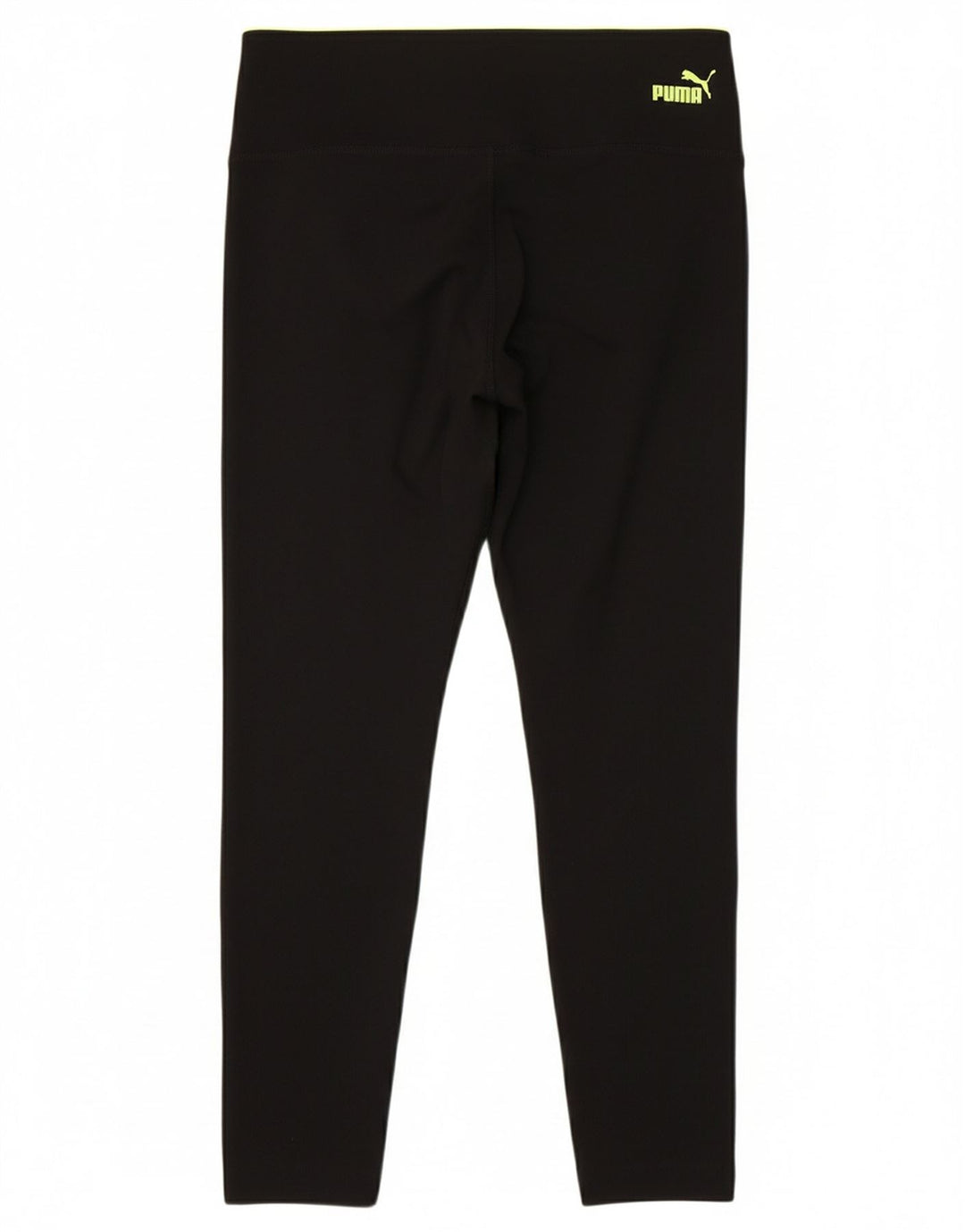 PUMA Womens Graphic Capri Leggings UK 14 Large Black Polyester