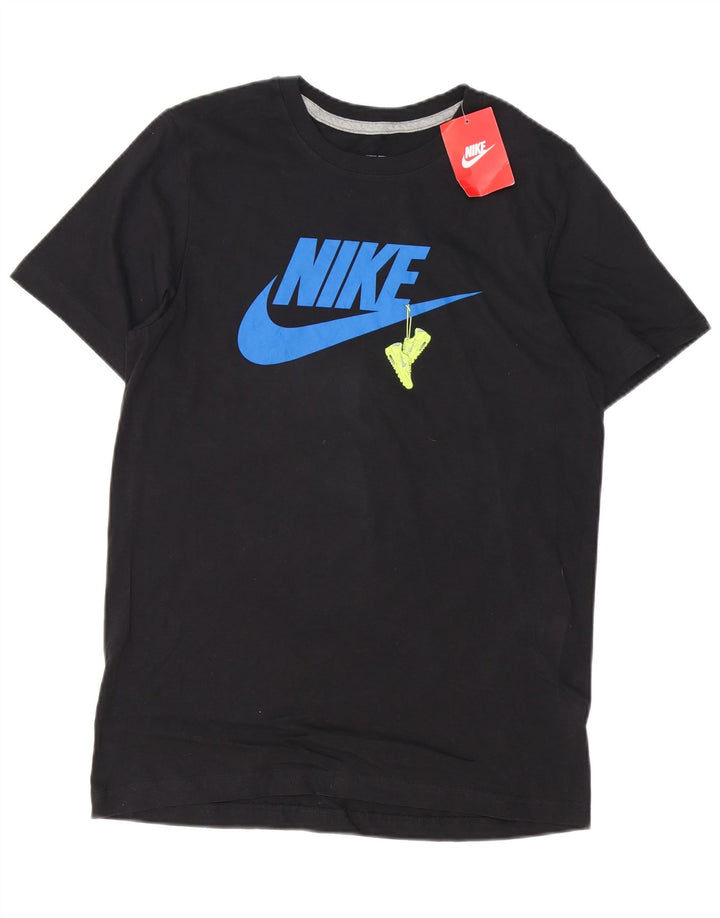 NIKE Muška majica kratkih rukava Slim Fit Large Black Pamuk