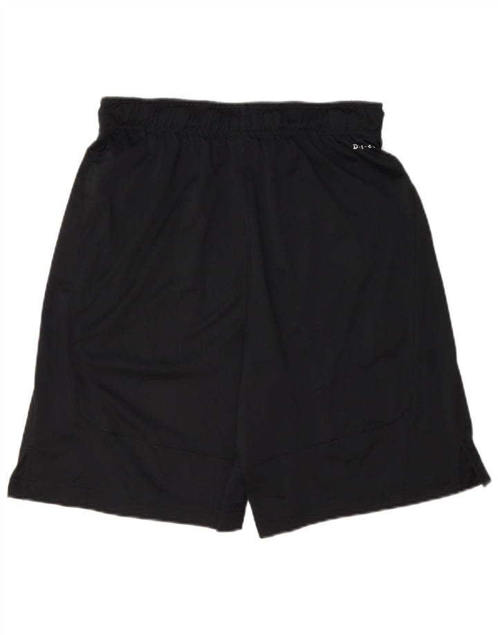 Male crne sportske kratke hlače Nike Dri Fit od poliestera