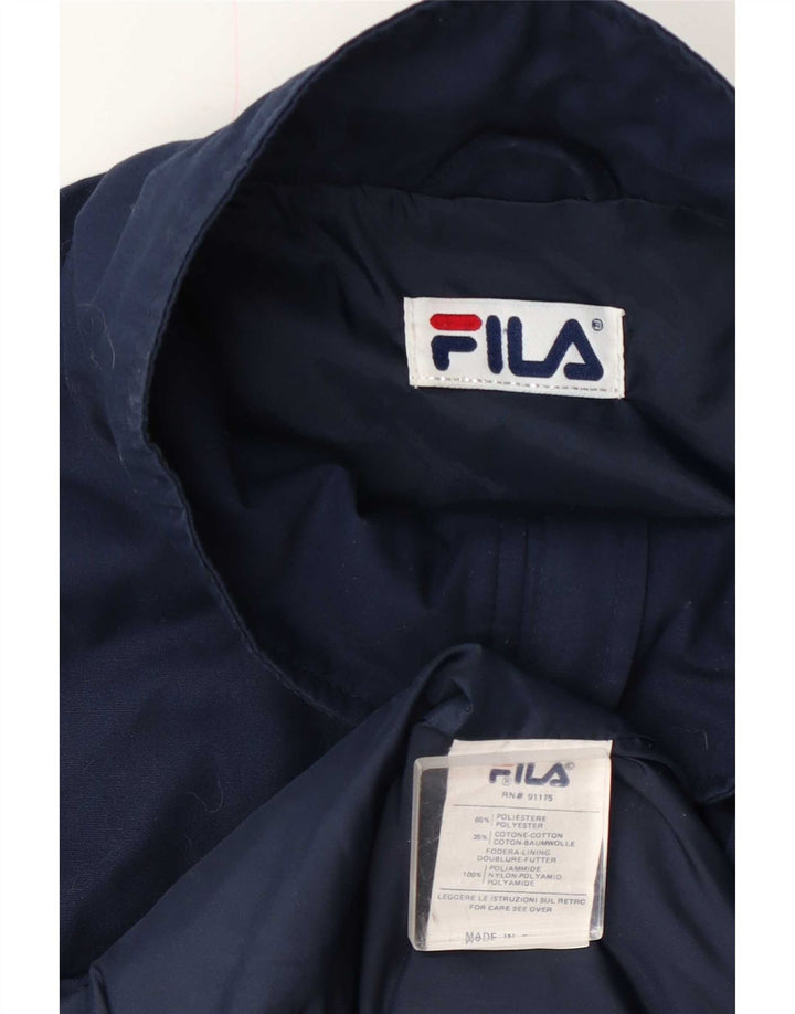 Fila muška jakna vjetrovka UK 40 velika tamnoplava poliester