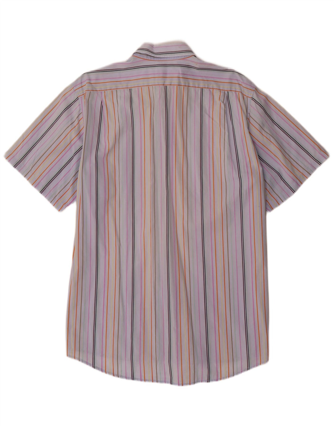 LACOSTE muška košulja kratkih rukava, veličina 43, pamuk na velike raznobojne pruge