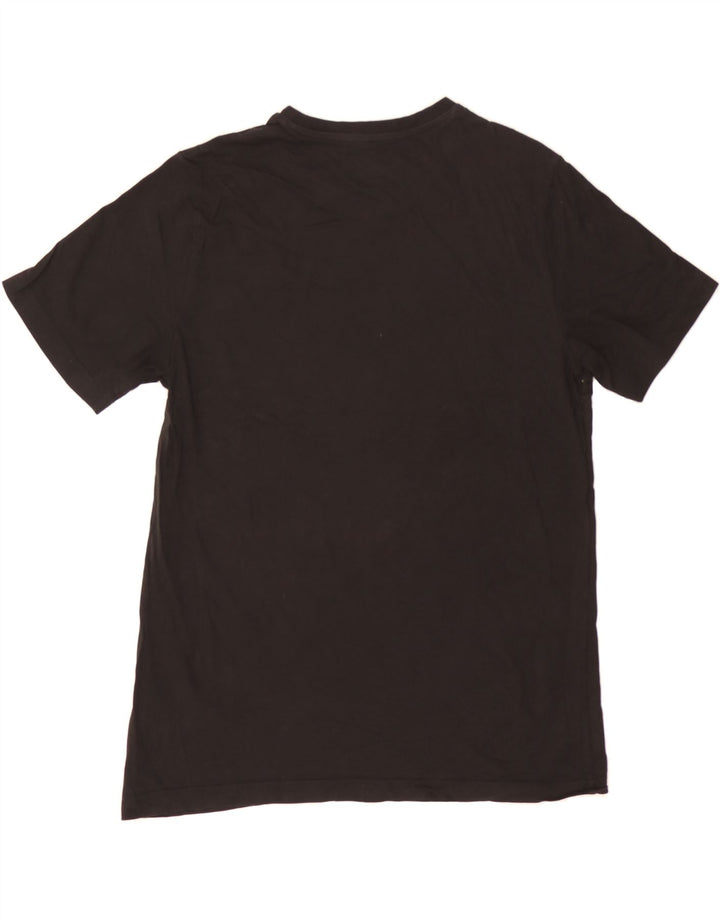 PUMA Mens Graphic T-Shirt Top Medium Black Cotton Vintage Puma and Second-Hand Puma from Messina Hembry 