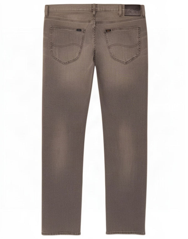 Lee Mens Daren Slim Jeans W36 L34 Sivi pamuk