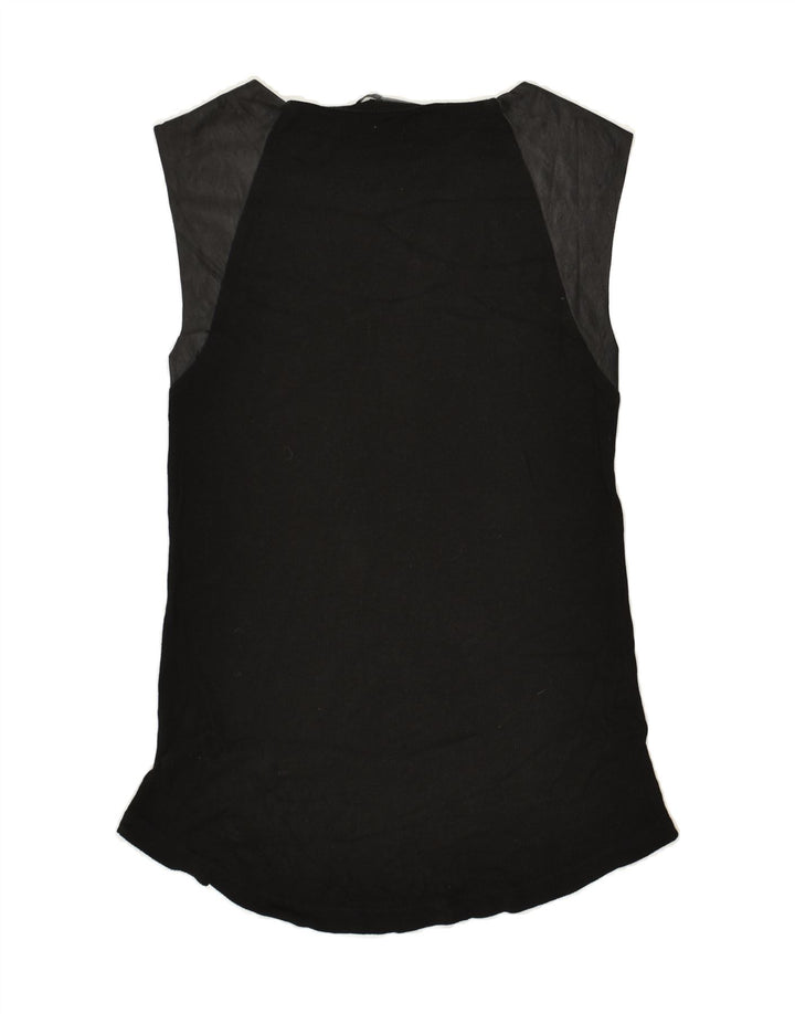 REPLAY Womens Vest Top UK 4 XS Black | Vintage Replay | Thrift | Second-Hand Replay | Used Clothing | Messina Hembry 