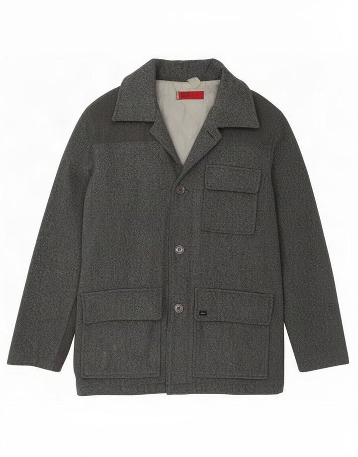 Levi's muška vjetrovka s 3 gumba UK 38 srednje siva vuna