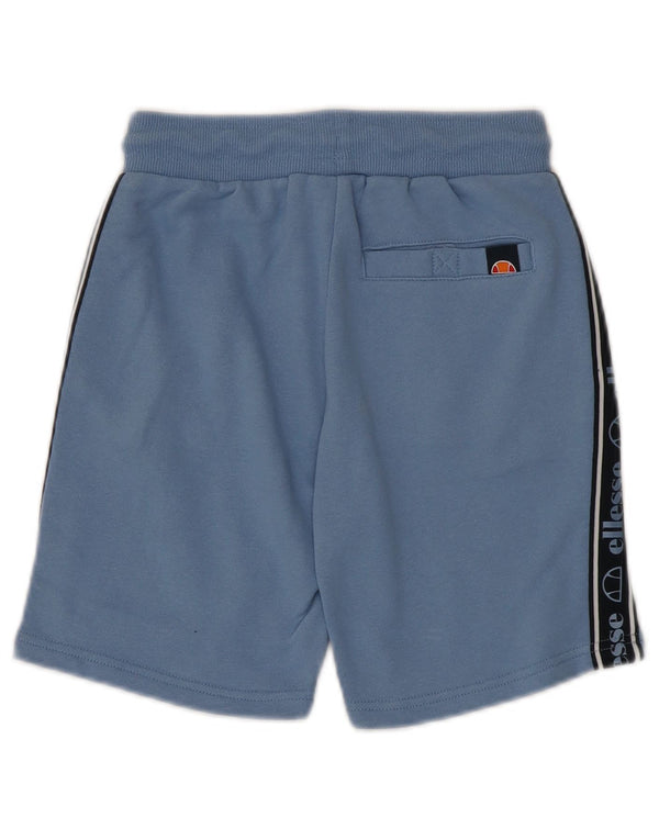 Ellesse Boys Graphic Sport Shorts 10-11 Years Blue Colourblock Pamuk