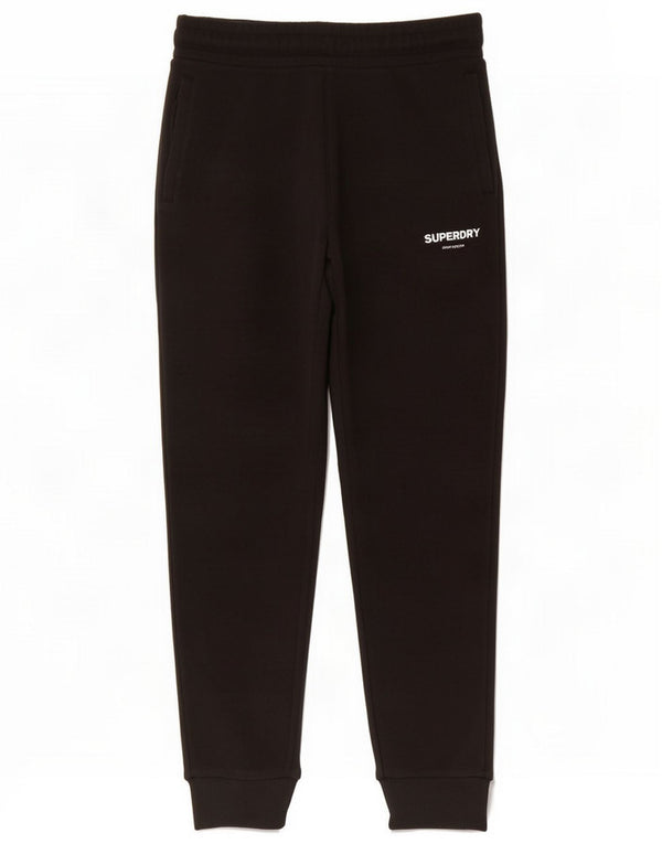 Superdry Mens Trenirka Hlače Joggers Small Black Cotton