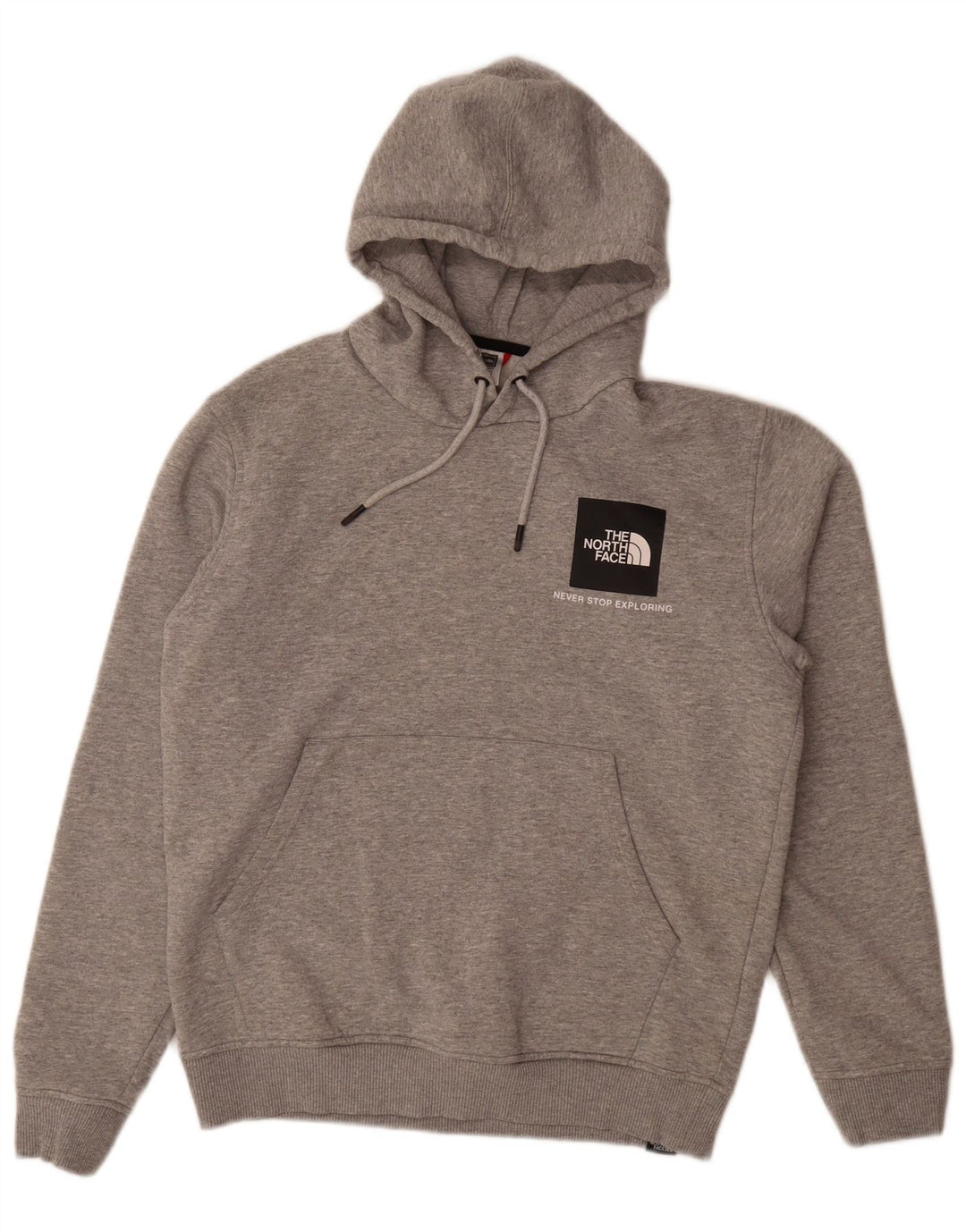 The North Face muška majica s kapuljačom Srednje sivi pamuk