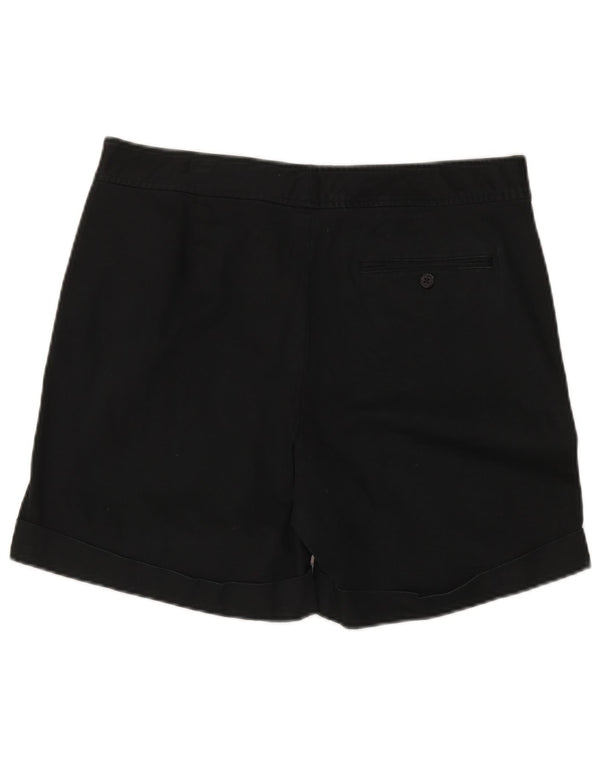 Ralph Lauren Ženske chino kratke hlače visokog struka US 14 XL W36 crni pamuk