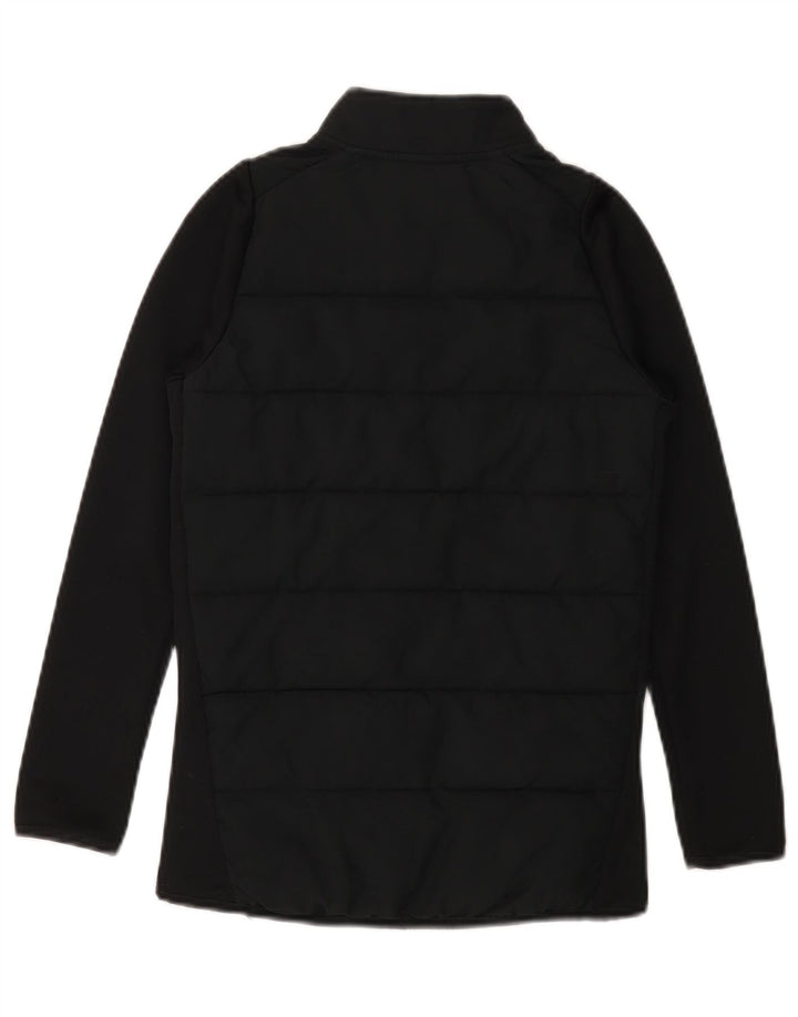 UMBRO Irska podstavljena jakna za djevojčice 8-9 godina, mala crna poliesterska