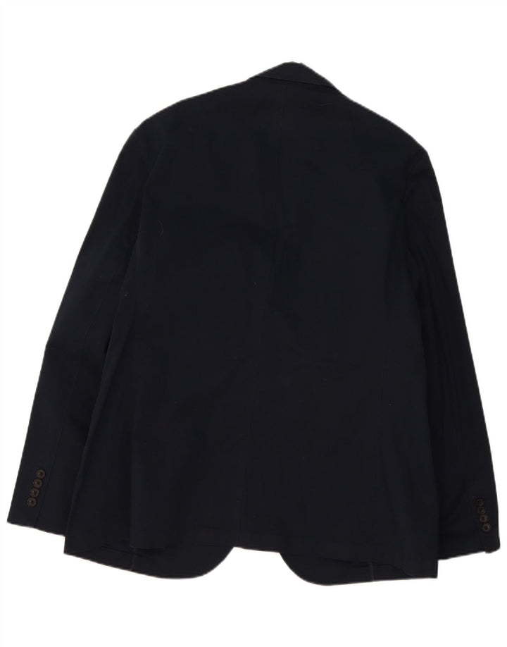 Marks & Spencer muška jakna sa 2 gumba UK 44 XL tamnoplavi pamuk