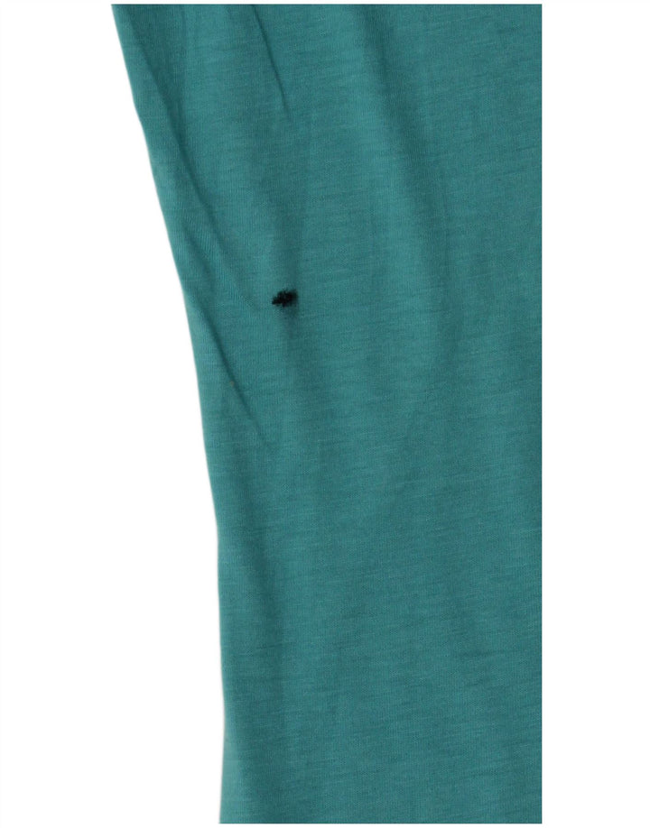 NIKE ženska majica kratkih rukava Slim Fit UK 12 srednje plavi poliester