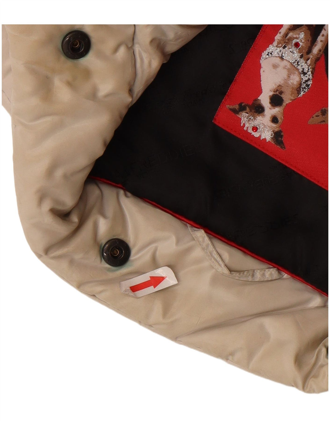 FRIEDA & FREDDIES Ženska podstavljena jakna EU 40 srednje bež poliester