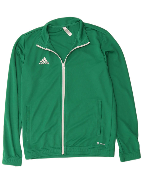 Adidas muška trenirka Aeroready gornja jakna srednje zelene boje od poliestera