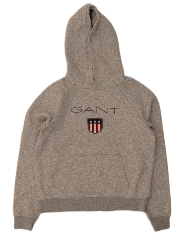 Gant Boys Graphic Regular Fit majica s kapuljačom 14-15 godina, sivi pamuk