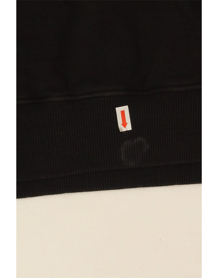 Početna muška majica s kapuljačom s kapuljačom srednje crna