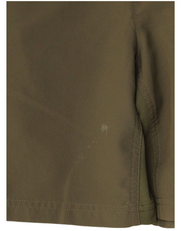 Nike muške Dri Fit sportske kratke hlače male boje kaki poliester