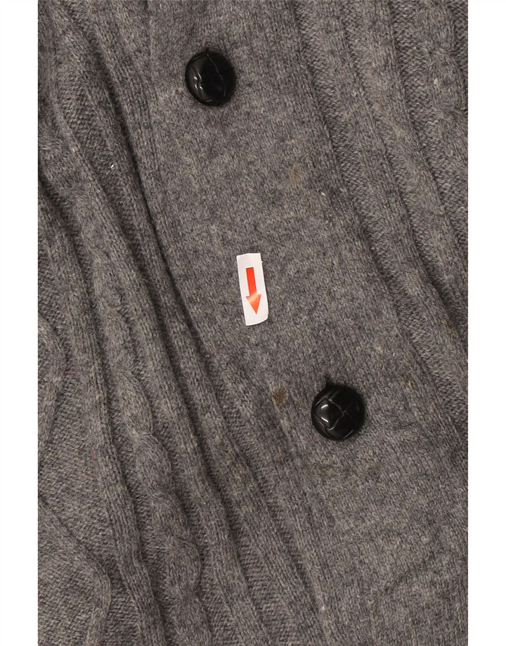Marks & Spencer muški plavi Harbor kardigan pulover 2XL sivi s pjegama