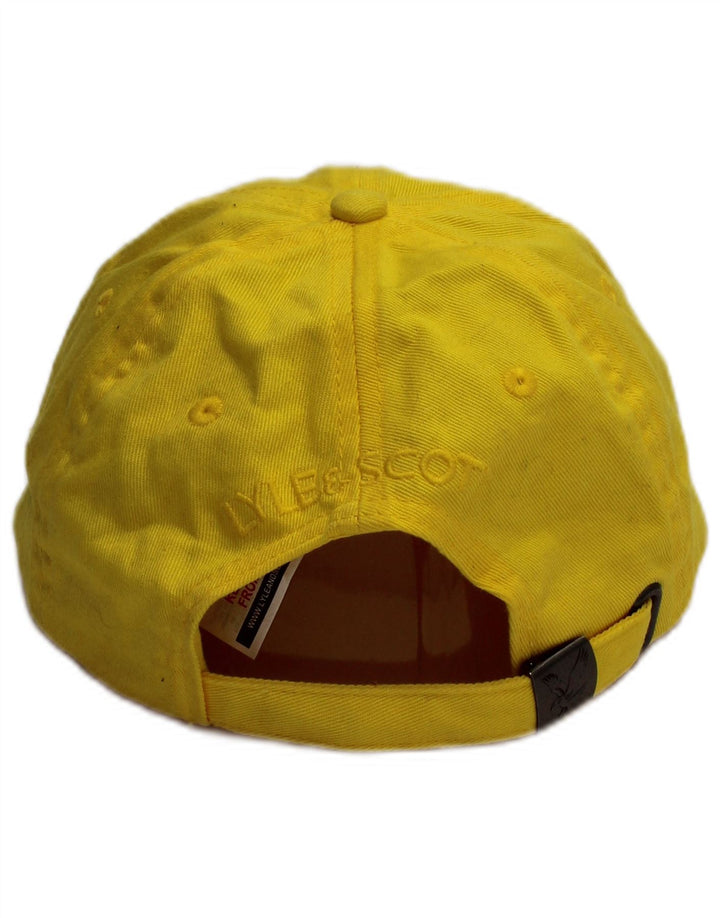 LYLE & SCOTT Muška bejzbolska kapa jedne veličine, žuta pamučna klasična