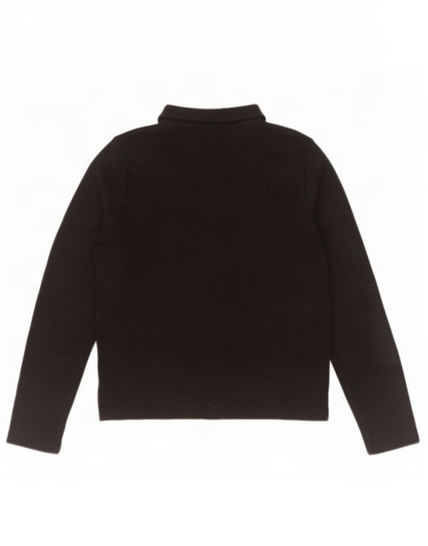 Zara ženska polo majica dugih rukava UK 14 srednje crna