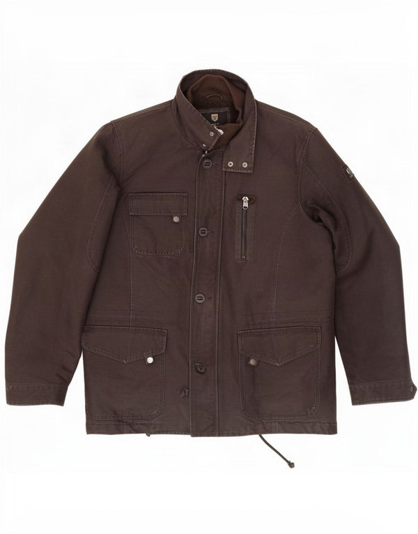 Basefield muška pomoćna jakna Sherpa UK 42 XL smeđi pamuk