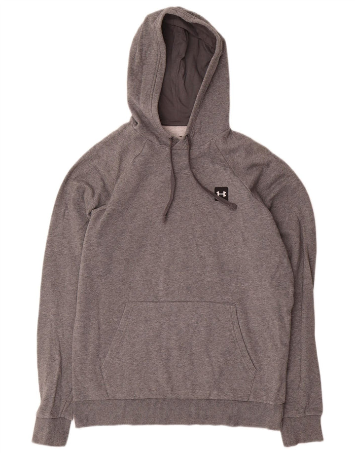 Under Armour muška majica s kapuljačom Cold Gear Srednje sivi pamuk
