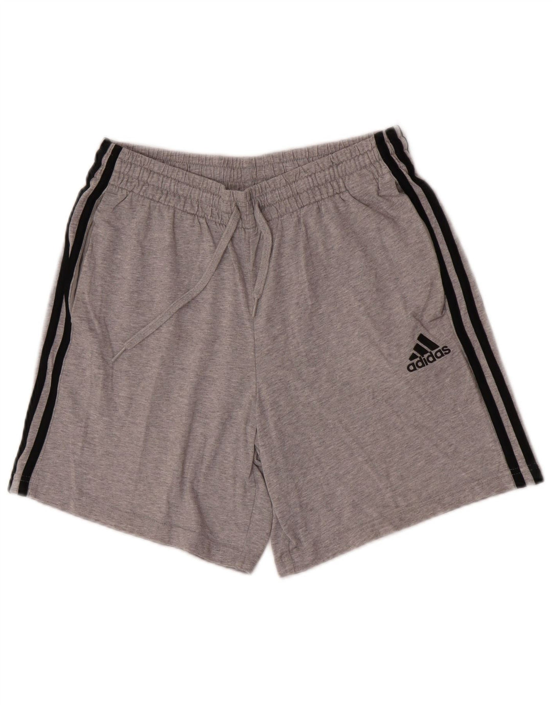 Adidas muške sportske kratke hlače srednje sive boje od pamuka
