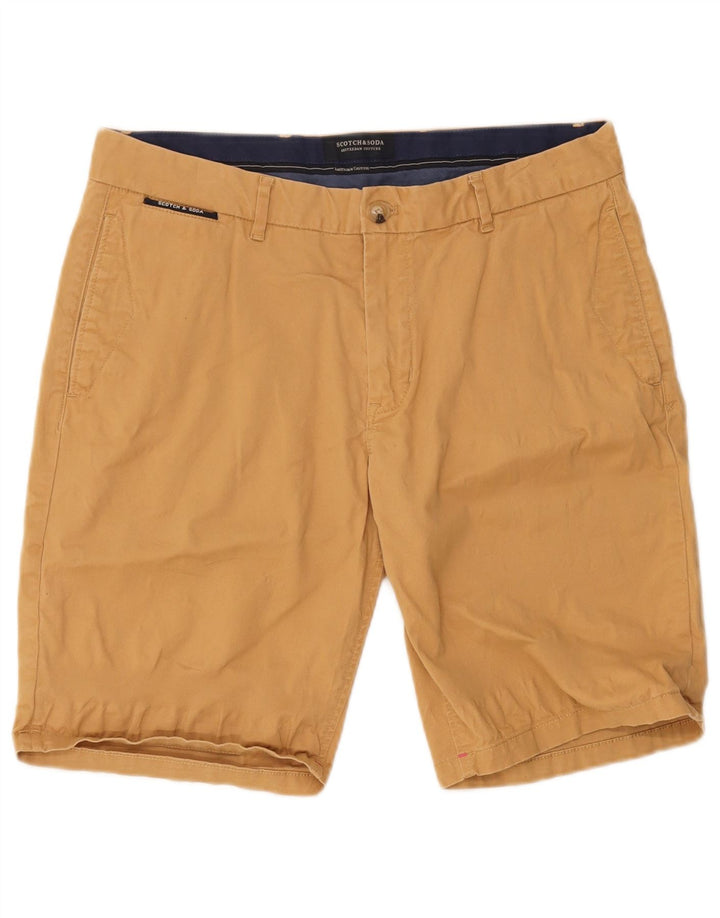Scotch & Soda muške chino kratke hlače W33 srednje bež pamuk