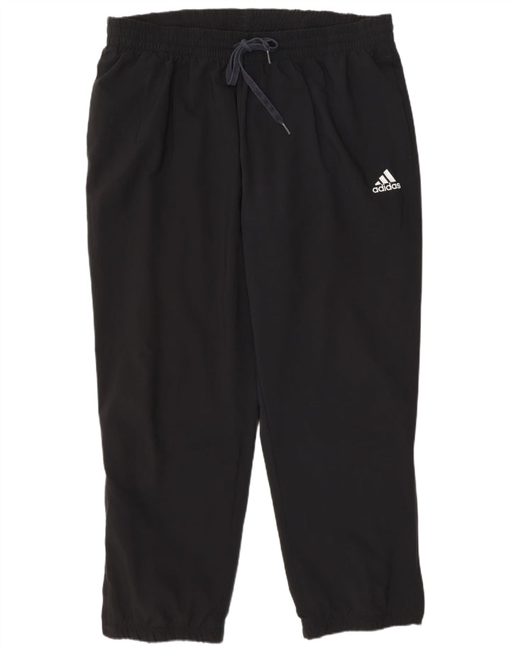 Adidas muške hlače za trenirku 2XL crni poliester