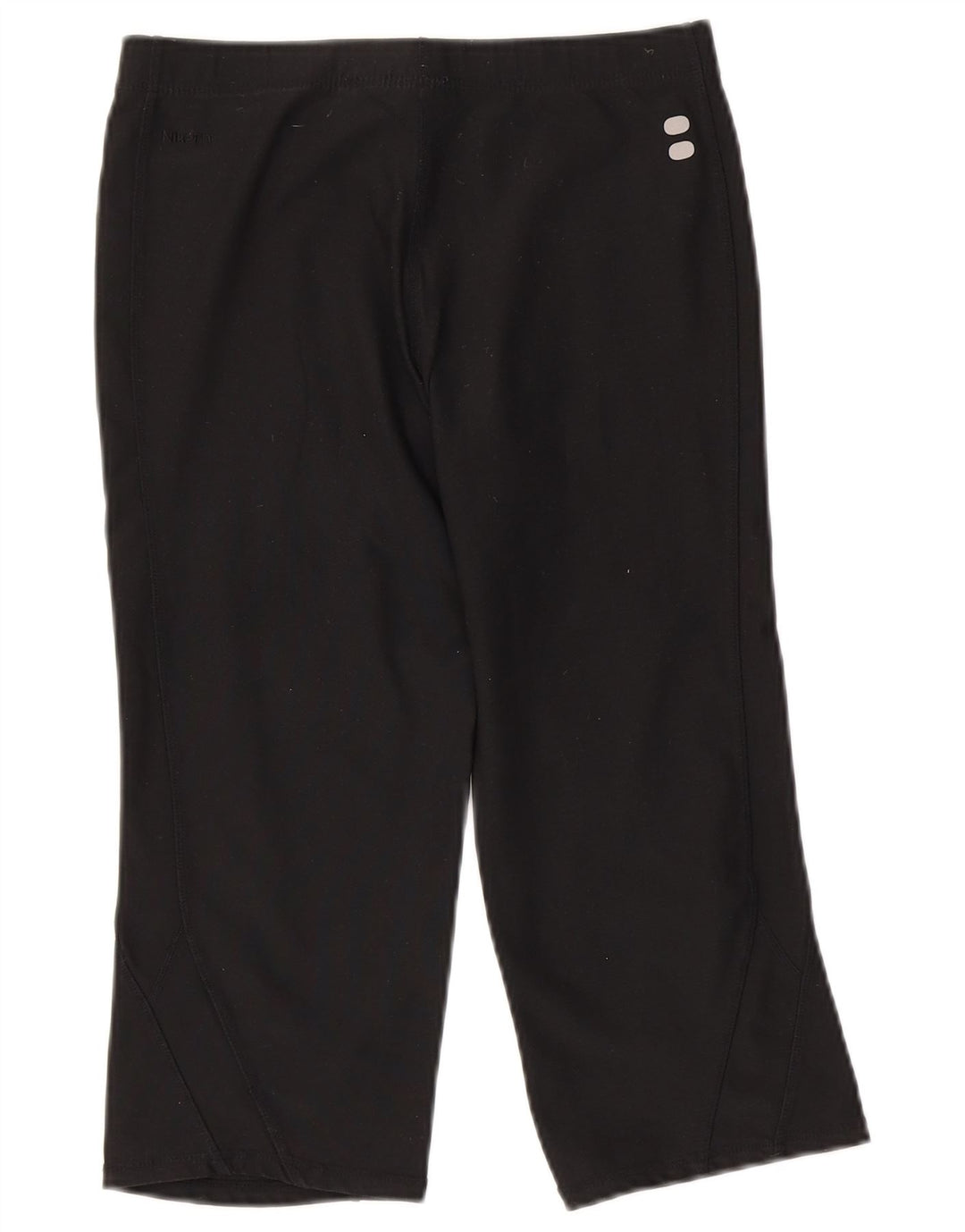Nike ženske Capri tajice UK 10/12 Srednje crni poliester