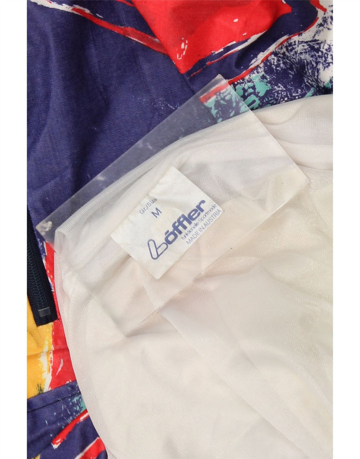 Loffler muška kišna jakna s kapuljačom UK 38 srednje višebojne geometrije