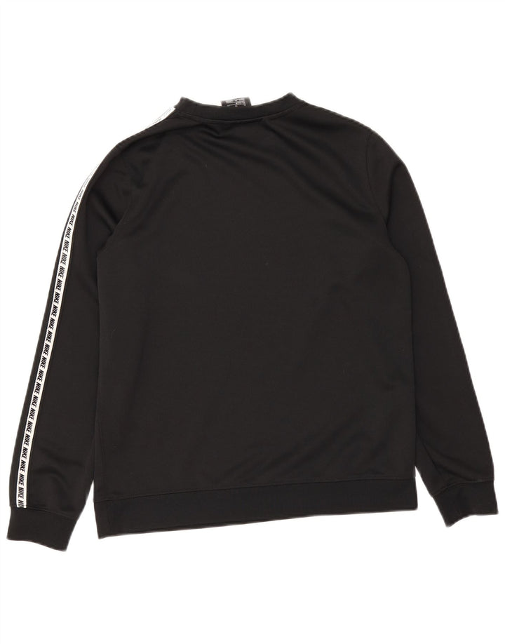 Nike Boys Graphic Sweatshirt Džemper 13-14 godina XL crni poliester