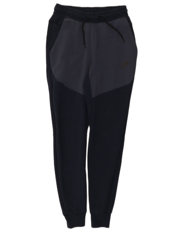 Nike muške trenirke hlače Joggers XS tamnoplavi pamuk u boji