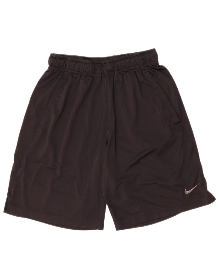 Male crne sportske kratke hlače Nike Dri Fit od poliestera