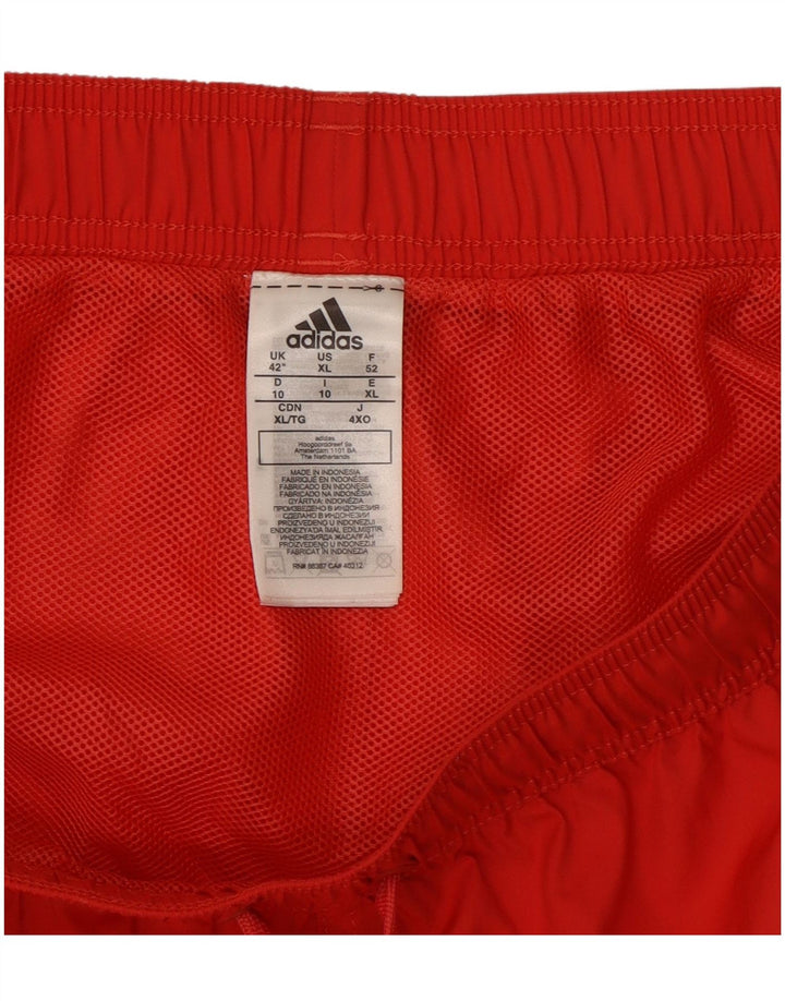 Adidas muške kupaće kratke hlače XL crveni poliester